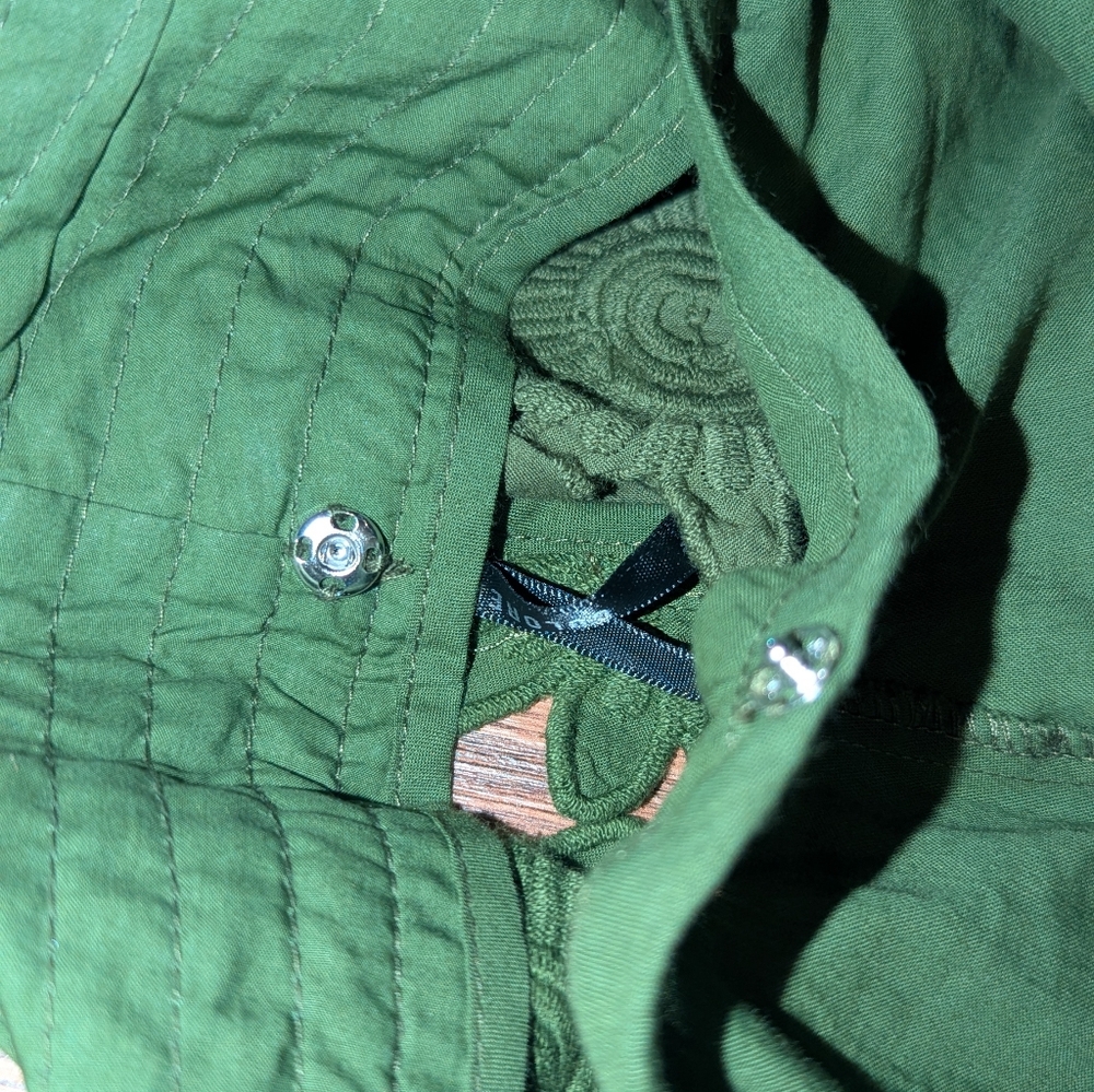 Farm Rio Green Richlieu Midi Skirt - Picture 11 of 16